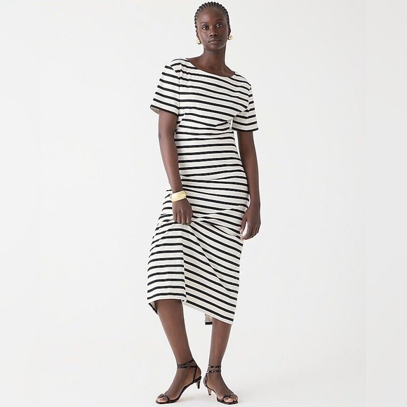 J. Crew Dresses & Skirts - Classic mariner cloth dress in stripe